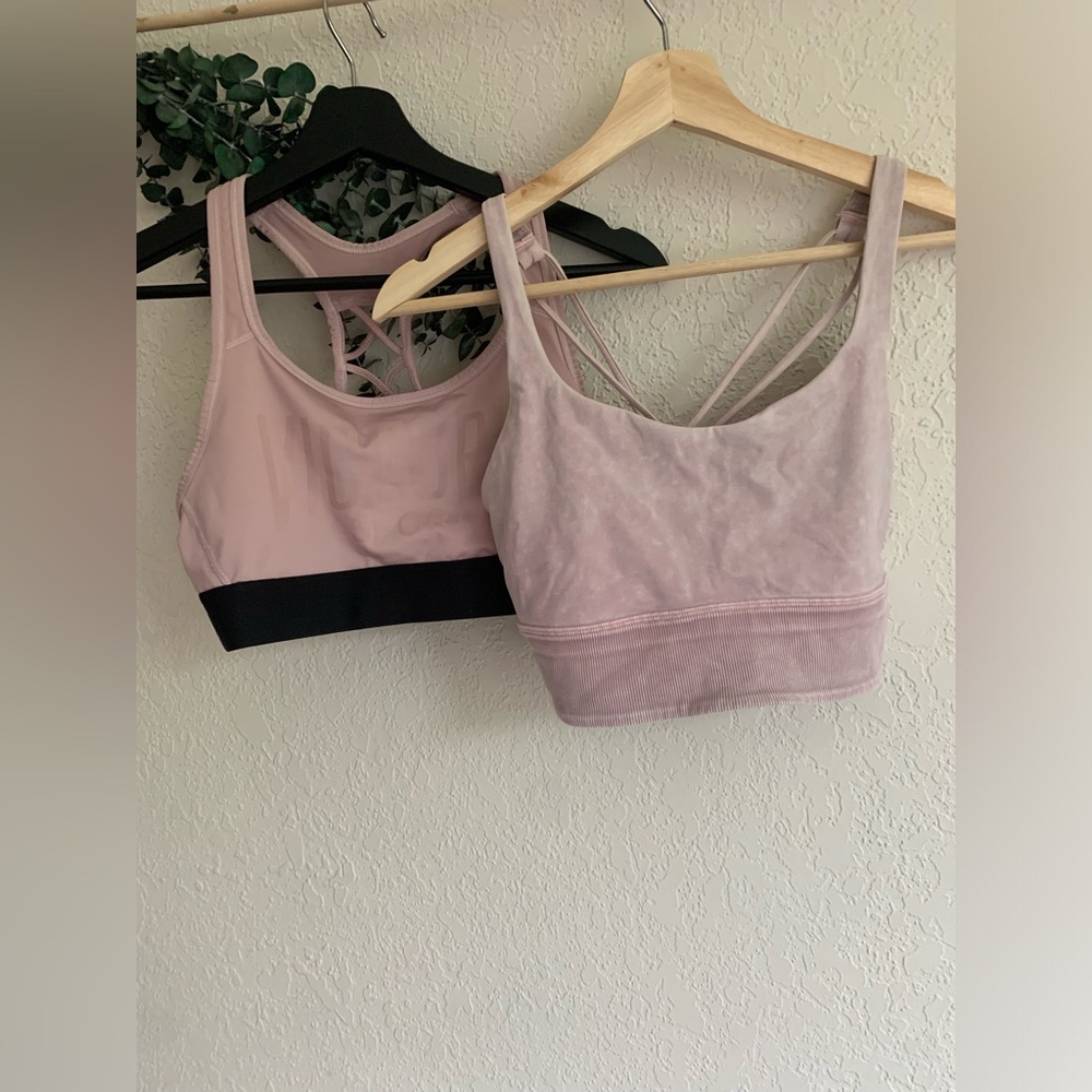 Sport bras (LuluLemon /Victoria Secret)